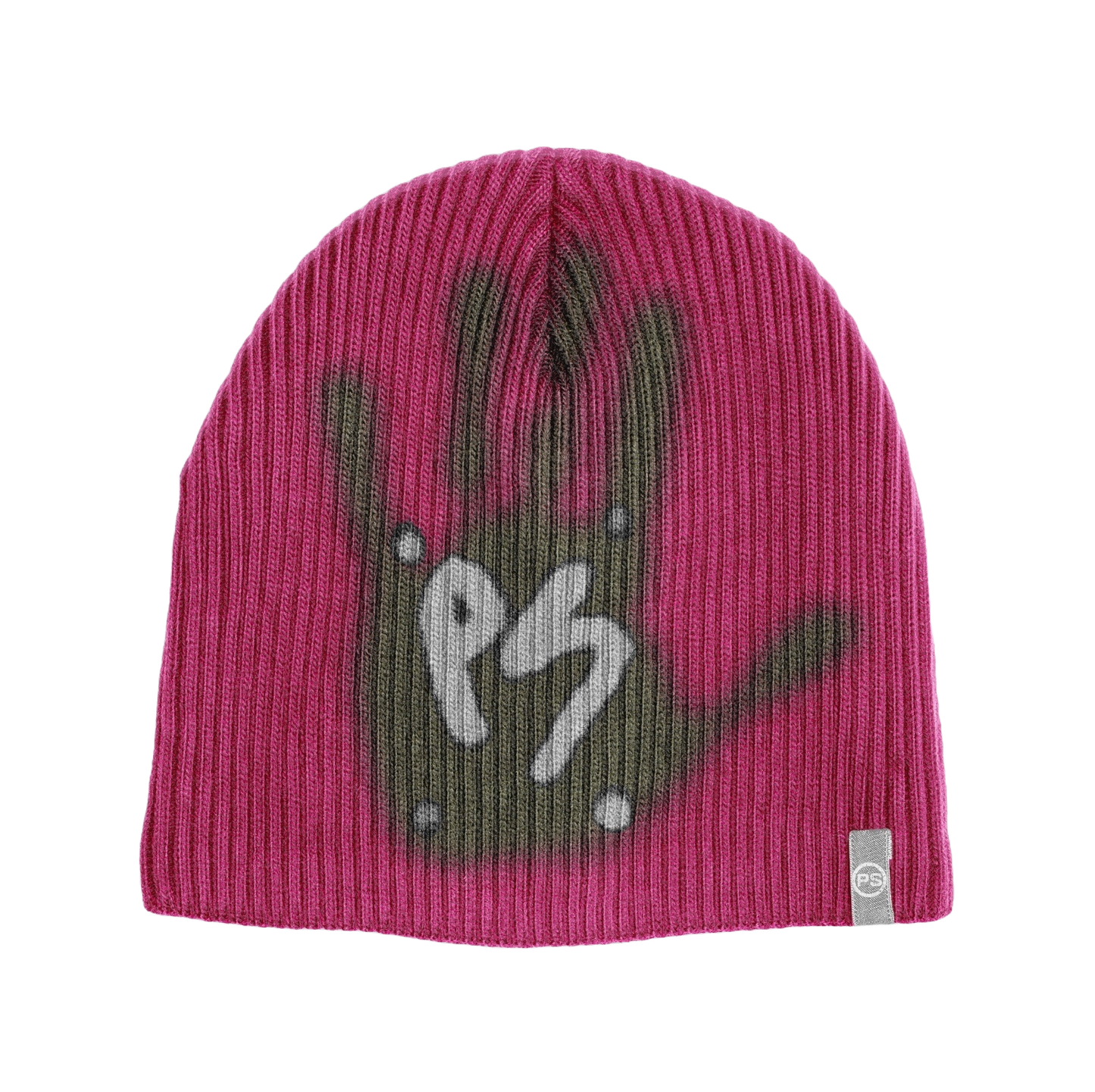 Printed PS beanie image 0