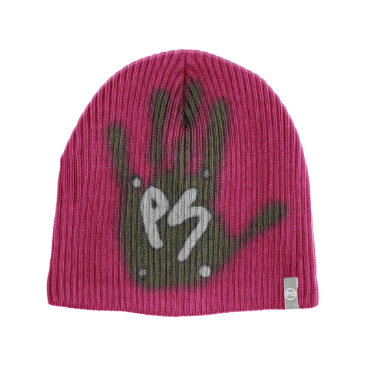 Printed PS beanie image 0