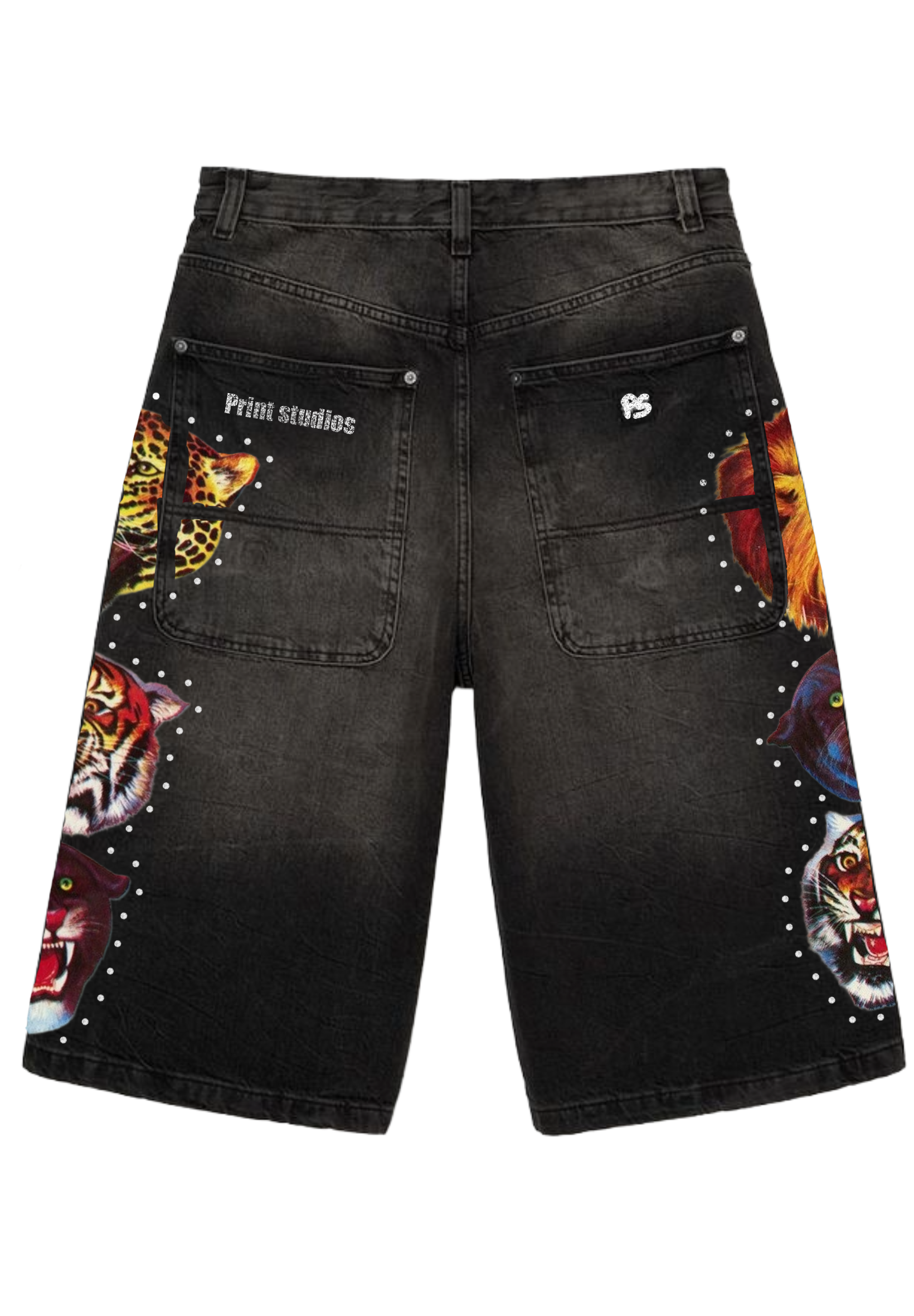Safari Lion Jorts image 1